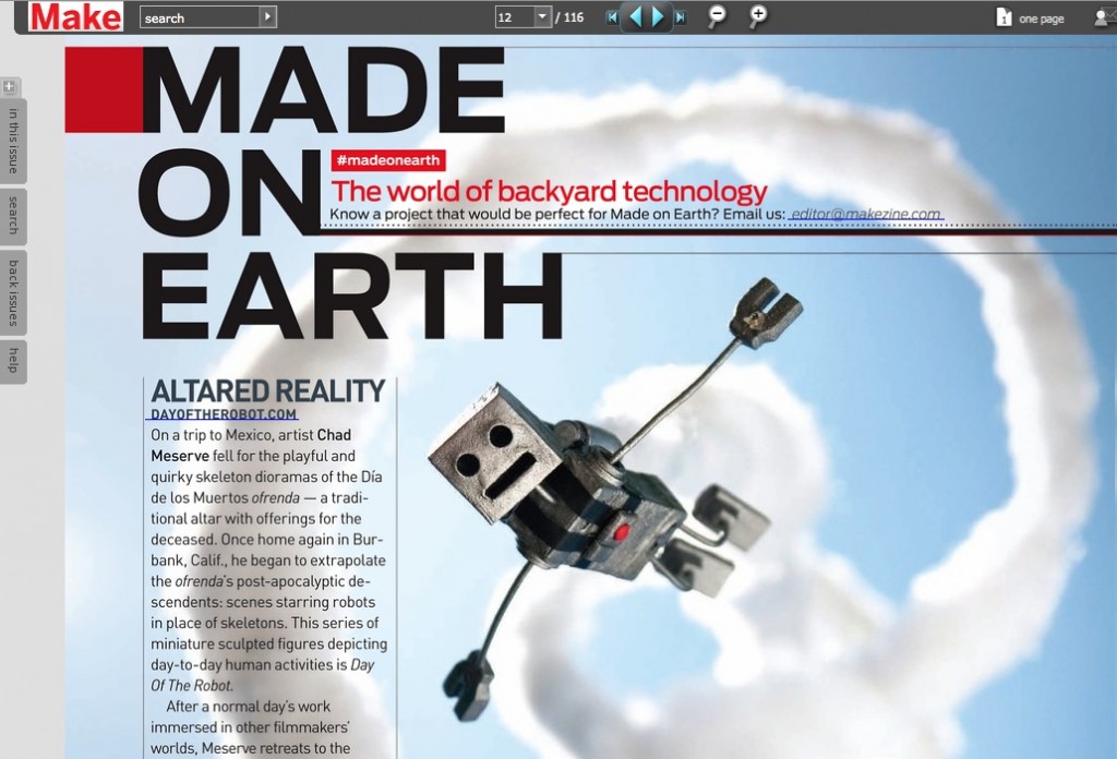 Day of the Robot - Make Magazine Article